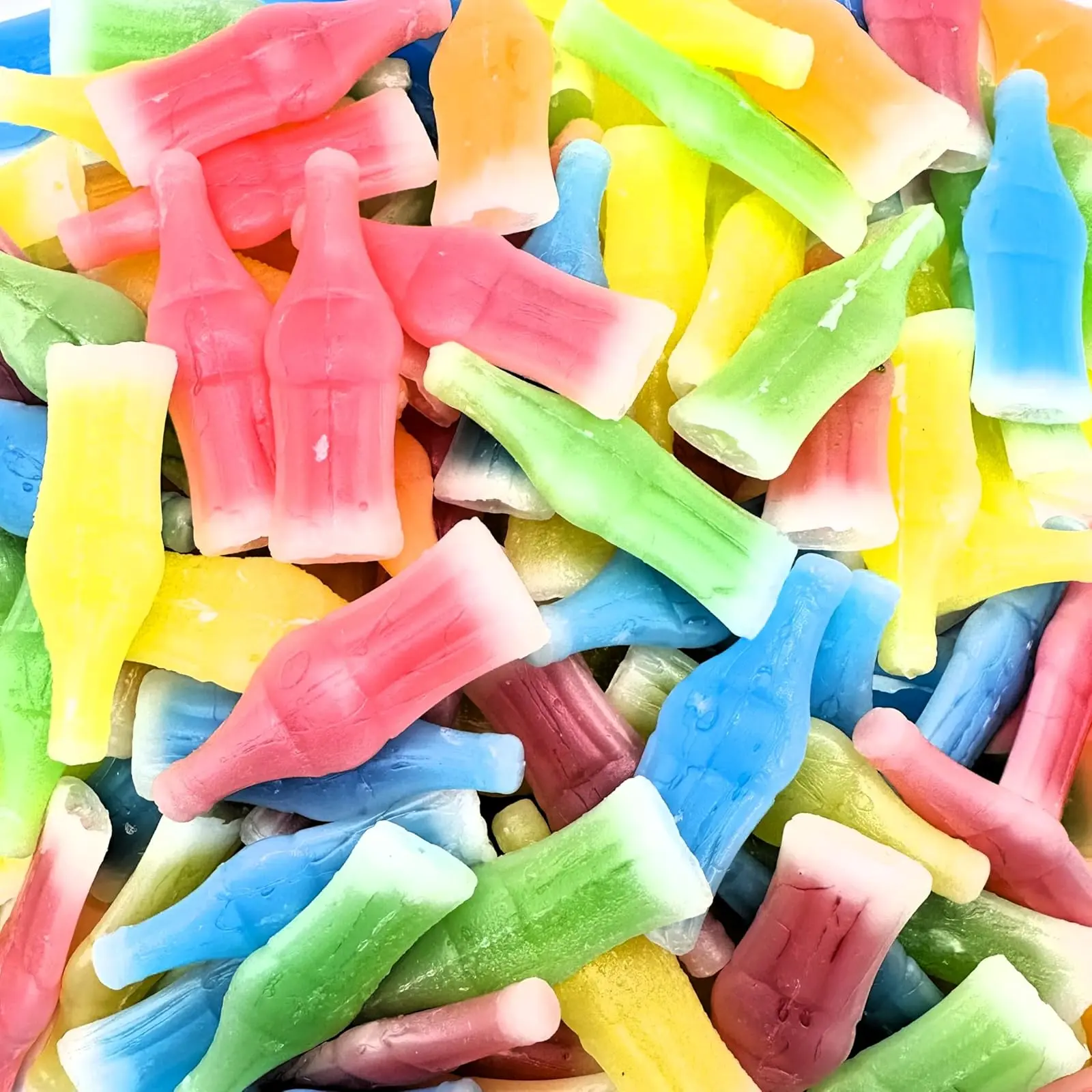 Wax Candy Snacks, 0.5 lb Heat-Sealed Bag - Juicy Fruity Sweets Variety Pack - Classic Retro Treat for Old School Snack Lovers