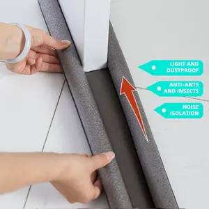 Door Bottom Seal Strip, Windproof Door Sweep, Draft Stopper, Sound Insulation, Insulating Foam Barrier, Insect Proof Door Stopper, Gap Sealing Strips for Doors