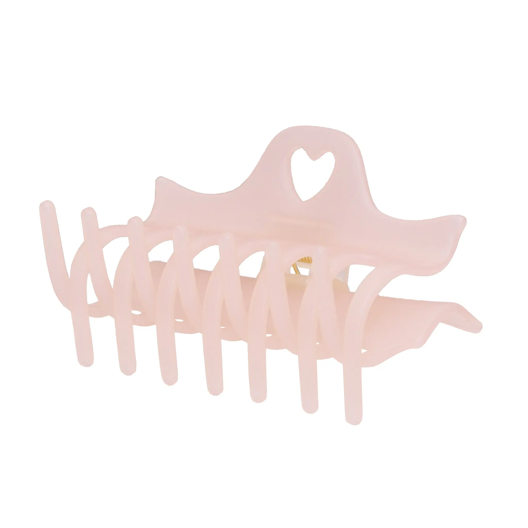 Emi Jay Heartbreaker Hair Claw Clip in Pink Smoke