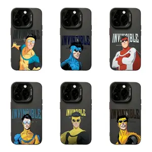 In-vin-cible Super-he-ro Phone Case - Mark Grayson & Omni-Man Art,for iPhone 17/16/15/14/13/12/11 ProMax Plus for Samsung phones,an excellent gift for friend or fans.