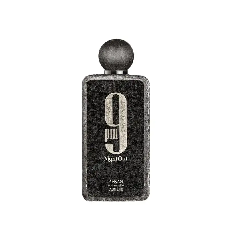 Afnan Unisex 9 PM Night Out Extrait de Parfum Spray 3.4 oz Fragrances