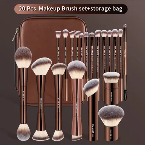 MAANGE 1 Set Multifunctional Beauty Brush Set - Complexion & Makeup Brushes with Concealer Tool for Powder, Liquid & Cream Cosmetics, Everyday Use