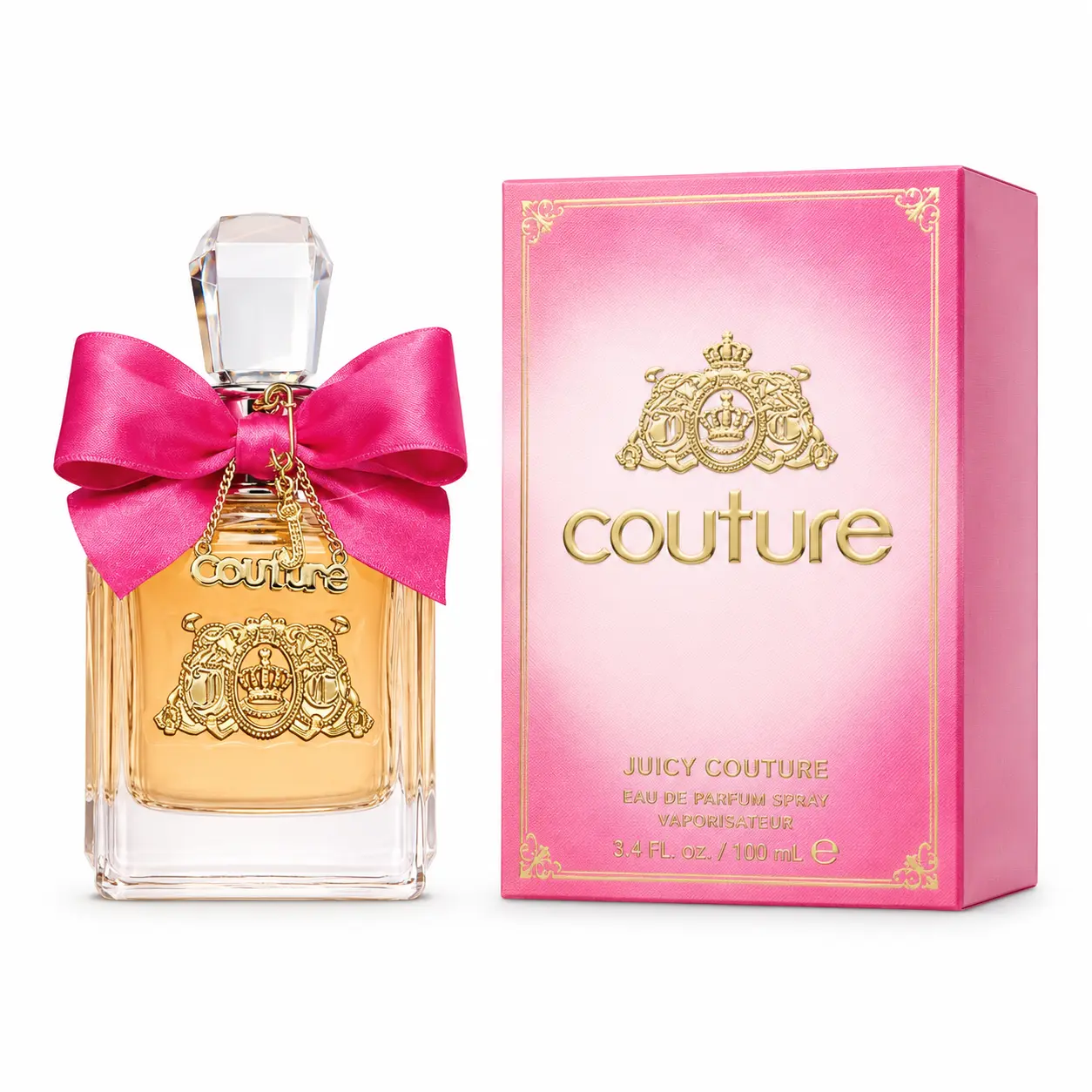 Viva La Juicy Rosé by Juicy Couture Women’s EDP Spray 3.4 oz, Sparkling Rose Floral Fruity Perfume, Long-Lasting Gift for Her