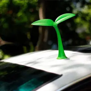 New3D Car Roof Decoration 3D Stereo Antenna Roof Top Stickers Car Exterior Stickers Antenna Sapling For Car Roof Bumper Hood