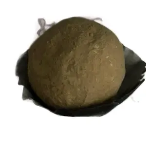 clay in form  of ball with kaulin in meddle made in mexico ferrero tierra amanecer rellenito de caulin trositos echo en Mexico 1pz