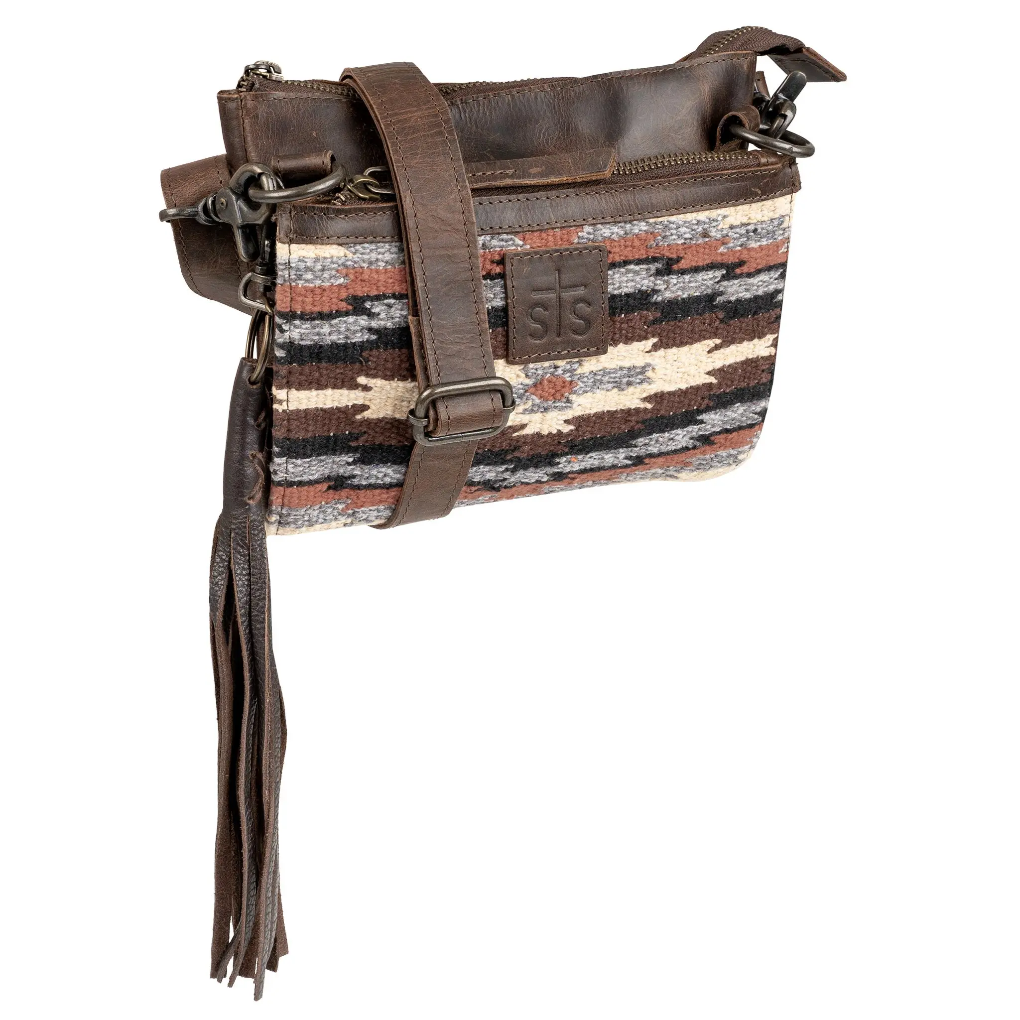 STS Ranchwear Guadalupe Serape Lily Crossbody Purse