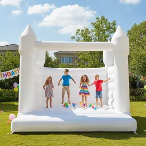 13ft X 13ft Grade Children Kids Bouncy Castle House Outdoor Garden Party Commercial Rental Jumping Castle With Air Blower Family Backyard Inflatable Bouncer