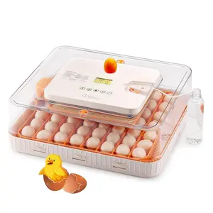 Egg Incubator With Automatic Egg Turning And Humidity Temperature Control, 56 Eggs Capacity For Hatching Eggs, Chicken Eggs, Duck Eggs, Temperature Adjustment And Alarms