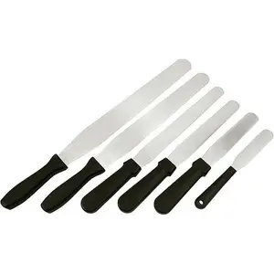 Fat Daddio's Stainless Steel Straight Spatula, 12in Straight