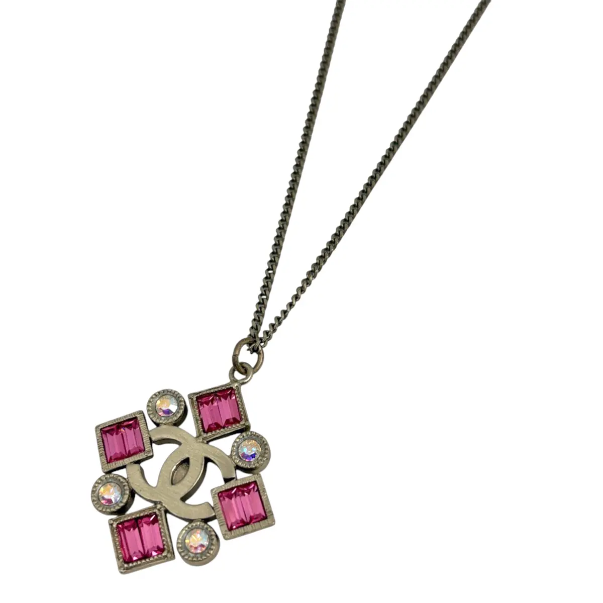 Pre-owned Chanel Authentic Chain Layer Necklace 4000017469698