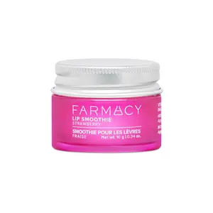Farmacy Beauty Strawberry Lip Smoothie - Peptide-Powered Nourishing Lip Balm with Vitamin C & Mango Seed Butter - 10g