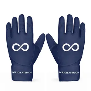 Original Series – Navy Long Cuff Pro Premium (100% 0.9mm AAA-Grade African Goat® Leather)