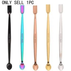 1pcs Stainless Steel Craft Spoon 17Cm  For Laboratory Use/Handicraft Use , DIY Handmake Work with Glitter Embossing Powders Sequins Small Embellishment Handcraft