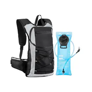 fathersdaygift  VEVOR Hydration Backpack, 15L Insulated Hydration Pack Backpack with 3L TPU Water Bladder, Hiking Water Backpack with Storage for Men Women, Hydro Water Daypack for Hiking Runnin Hiking Cycling Camping