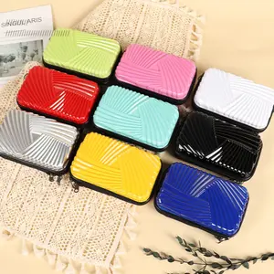 ELIPAPRO  P013 Women's Convenient Storage 2025 New 7-inch PC Hard Shell Cosmetic Bag  Waterproof Small Messenger Bag