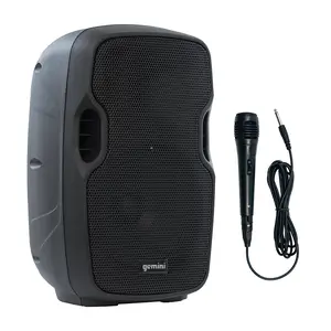 Gemini Sound AS-08TOGO: Portable Powered Bluetooth Speaker System – 500W of Big Sound in a Compact, Travel-Ready Design!