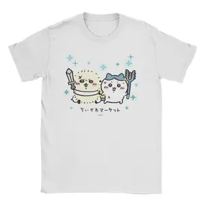 Men Women New Arrival Rakko Chiikawa Tee T Shirt Pure Cotton T-shirts Clothing,Unisex Gifts, Gift For Him, Gift For Her, BirthdayGift