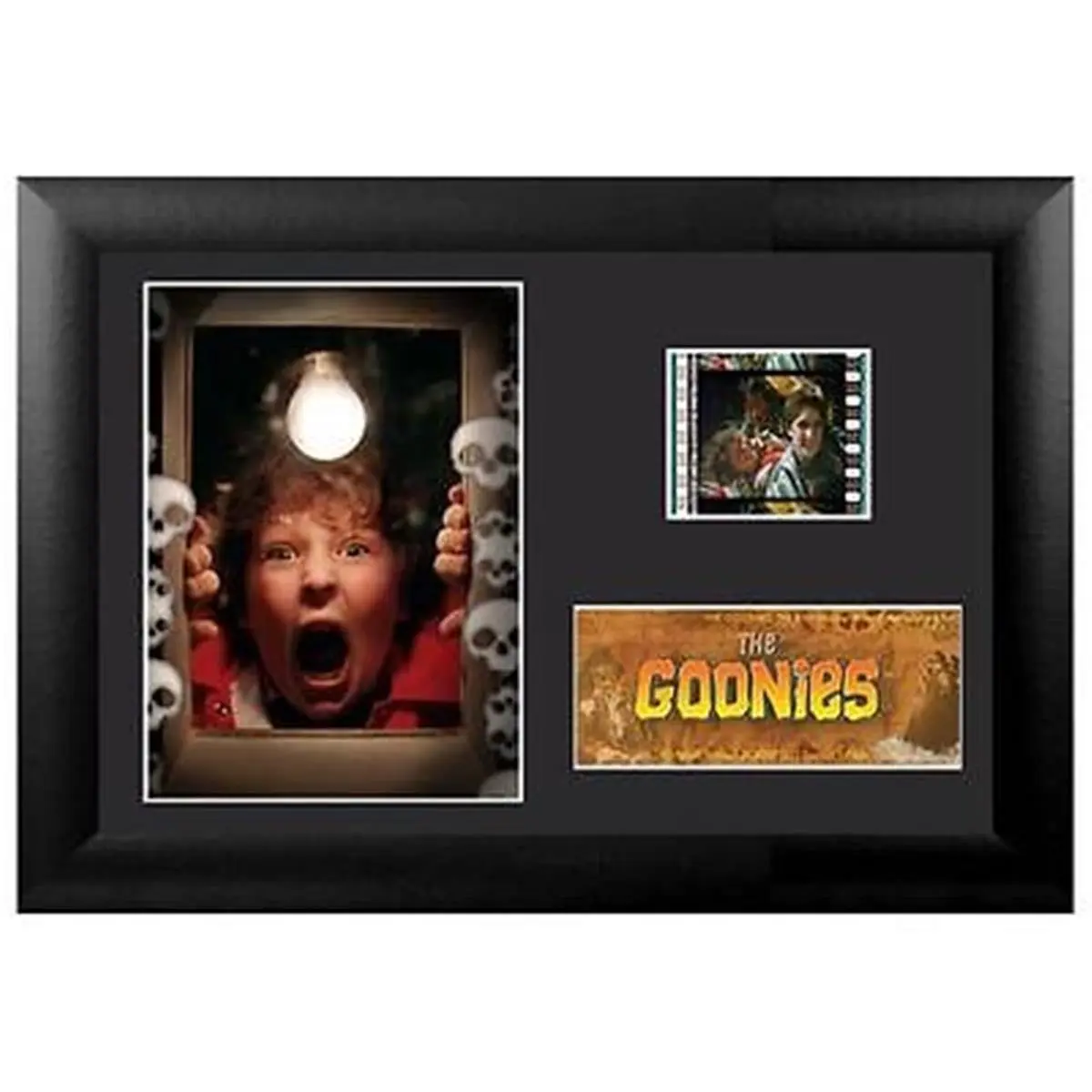 212 MAIN Goonies S1 Minicell Real Film Cells Photo Frame - 7x5 in Rectangular MDF Frame with Easel Back, Mother-Focused Baby & Maternity Room Wall Decor