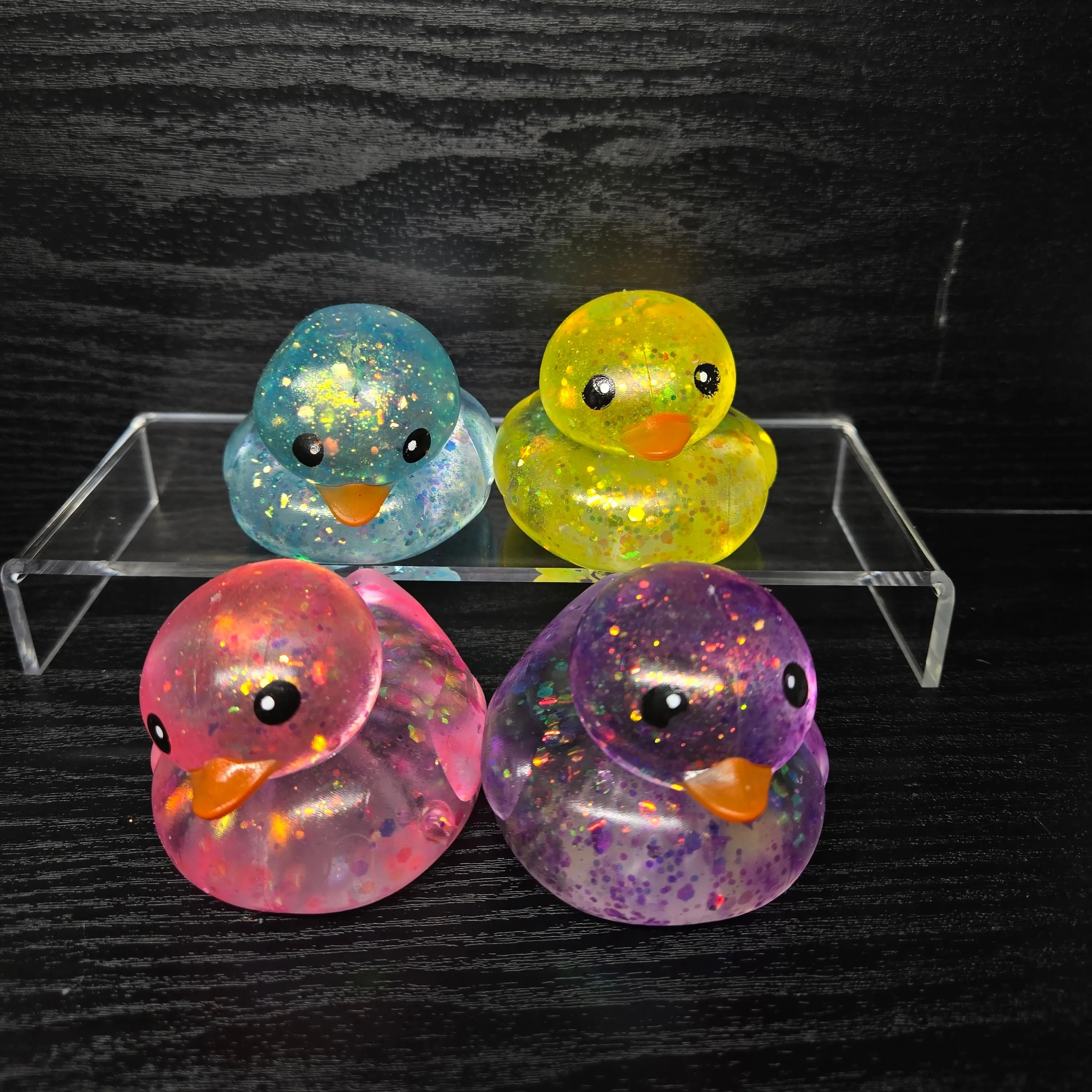 Stress Relief Squishy Sugar Texture Toy Duck Fidget fidgets