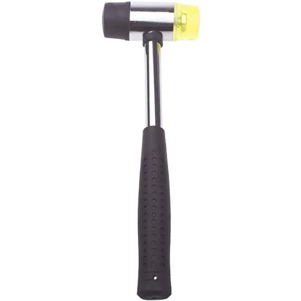 1pc Rubber Hammer Hand Tool - Compact Size Portable Tool, Anti-Slip Ergonomic Handle Grip for Precision Strikes, Jewelry Making, Crafting Enthusiasts
