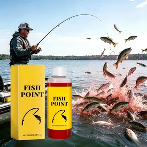 Summerwins Concentrated Fish Attractant Liquid - Fast-Acting Red Worm Bait Additive for Freshwater Fishing, Enhances Scent, Improves Bite Response (100ml) Fish Attractants, Fish Attractant Attractants,summerwins,father'sdaygifts,campingessentials,campingg