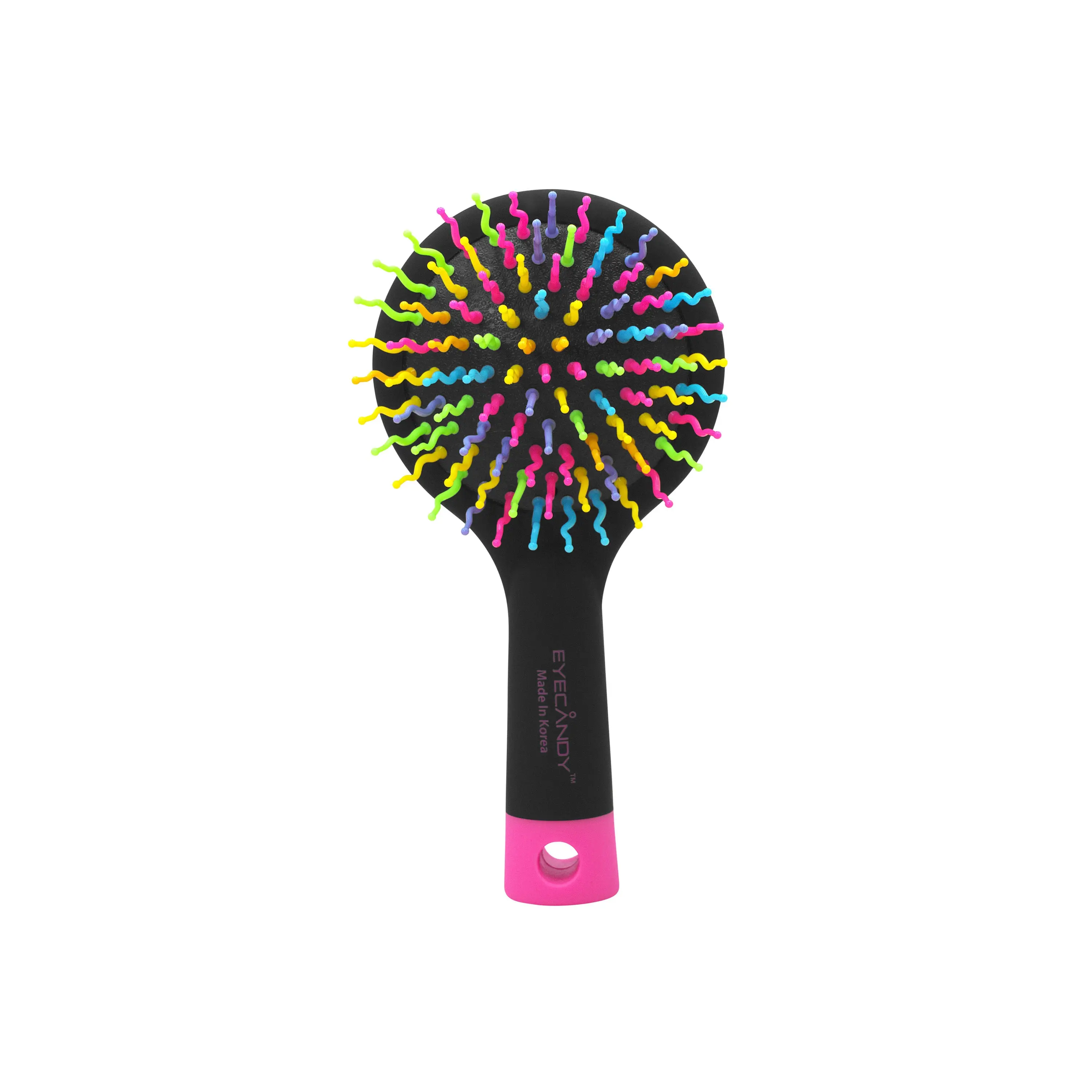 EYECANDY Rainbow Volume S Brush Medium Hairbrush Hair Care Tool Korean Patented S-Shaped Teeth Handmade Design