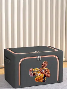 Four heart-shaped dog-shaped storage boxes with bows and glasses - large capacity storage box, a must-have for storage!