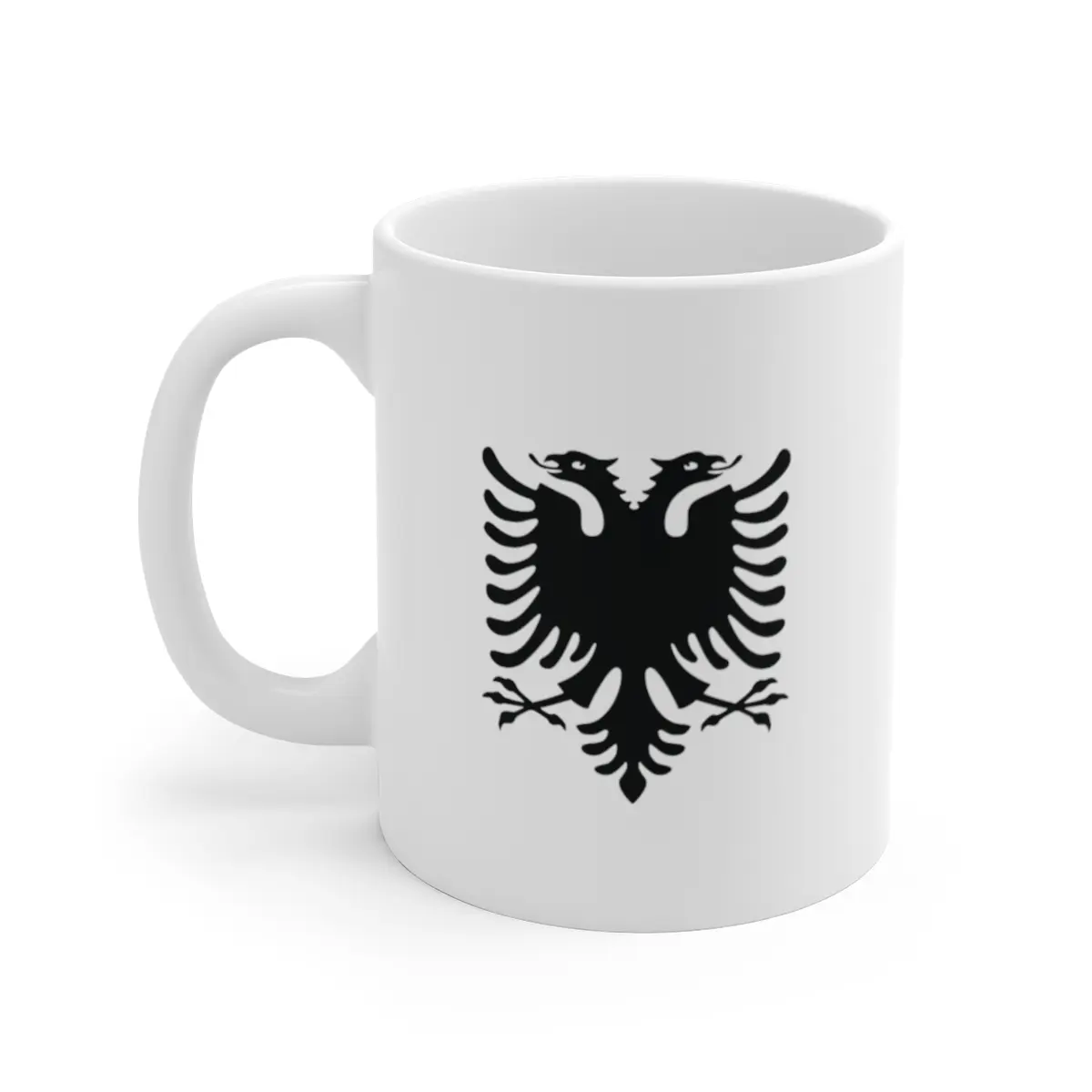 Albanian Mug 11oz Beverage Ceramic Classic Drinkware