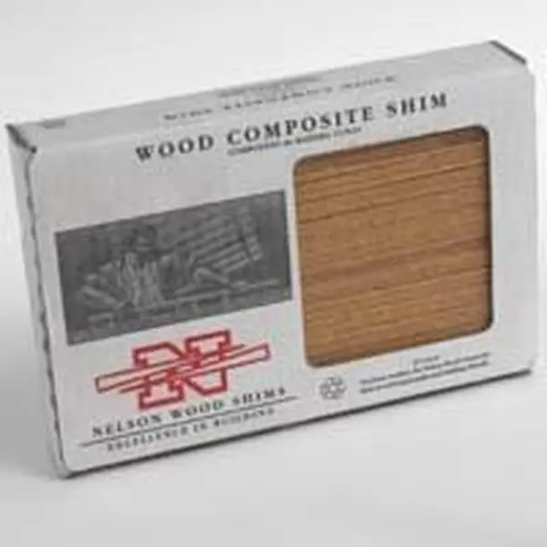 Nelson Composite Wood Shims Shim Pack, WC8-32-15-50 Model, 32 Count for DIY Woodwork Projects