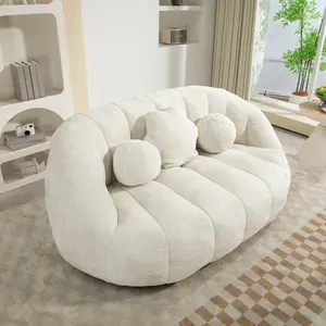 Durable Bean Bag Comfort Lounger with High Back, Suitable for Adults and Kids, Indoor & Outdoor Couch Sofa