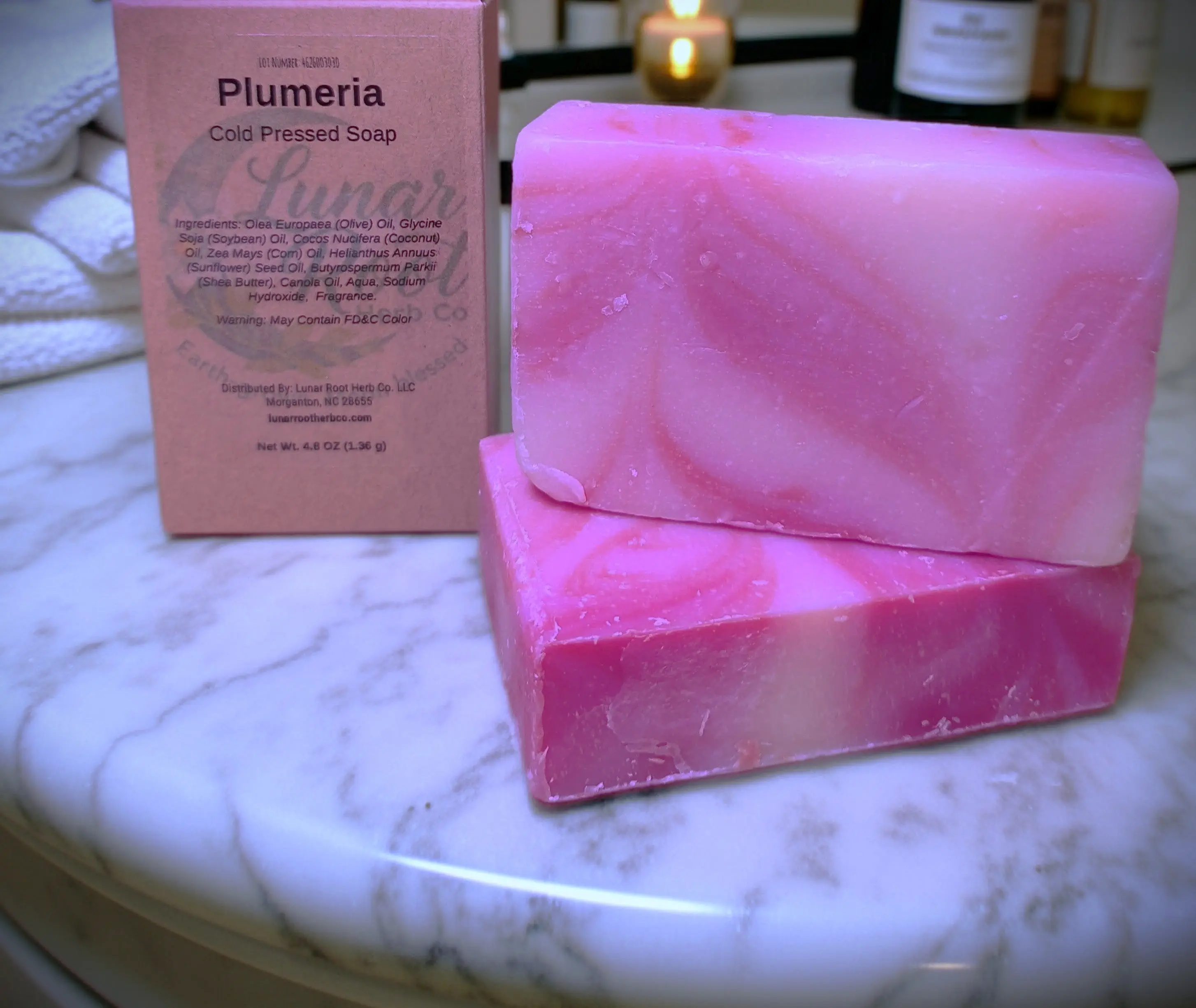 Plumeria Cold-Pressed Soap