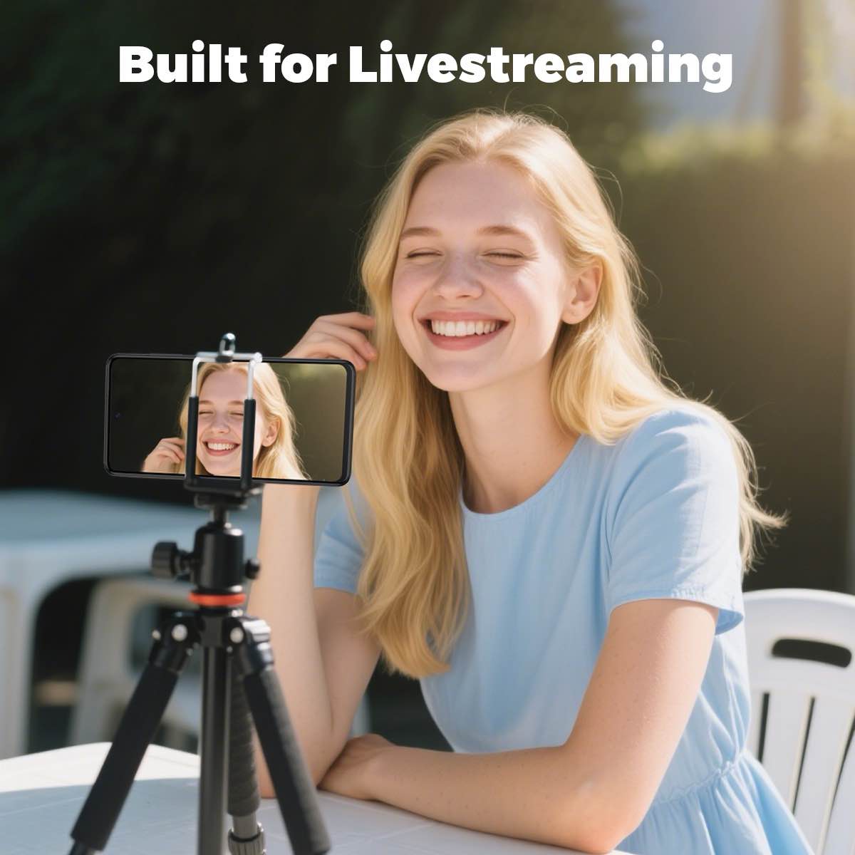 [Mother's Day] MIRO C1 Selfie & Stream Camera Phone – Dual 50MP Front & Back Cameras, 5000mAh Battery, 12GB RAM + 128GB Storage, Android 14, Unlocked Dual SIM – Perfect for Vlogging, Live Streaming, Travel, Social Media & Daily Use