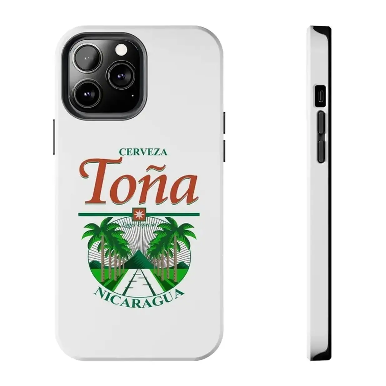 Toña Cerveza Nicaragua Phone Case Compatible with iPhone 17, 16, 15, 14, 13, 12, 11, X & Galaxy