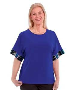 Women's Self Dressing Top with Wide Sleeves