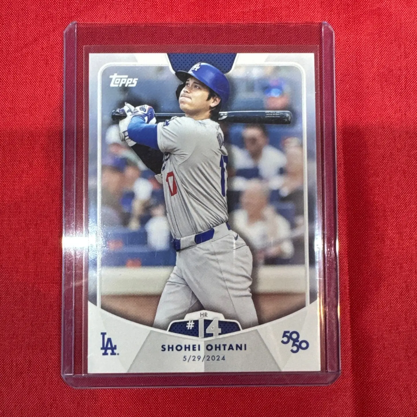 2024 Topps 50/50 - Shoehi Ohtani - #14 Los Angeles Dodgers MLB Baseball