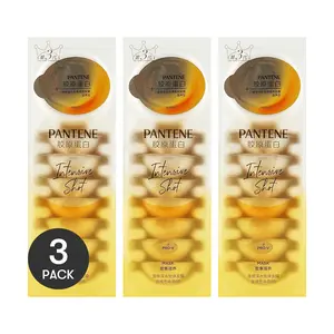 Pantene Collagen Smooth Hair Mask Nourishing Type,0.4 fl oz*24 pieces【Value Pack】
