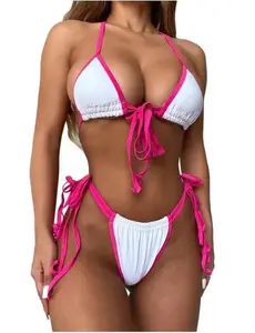 L'ete Approche Boutique Pink Bubble Gum Bikini
