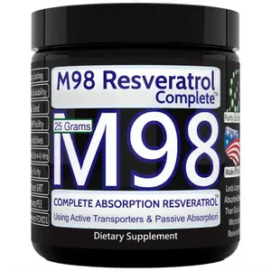 M98 Resveratrol - 25 Grams Polydatin / Piceid - 25x Soluble Than Resveratrol - Supplement - RevGenetics Edible Fitness