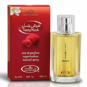 Tooty Musk Perfume Spray for Men and Women (50 ml/1.65 Fl Oz) by Al Rehab - Premium Long-Lasting Fragrance | Fresh Fruity/Musky Scent for Daily Wear & Special Occasions | Lightweight, Travel-Friendly Aromatic Spray