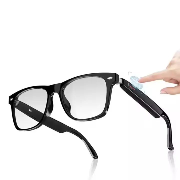 Wireless Smart Glasses - Adult Unisex Unisex Adults Oval Sunglasses, Bluetooth Audio Wearable, Anti-Blue Light Eye Care, Waterproof, Rechargeable, AVRCP & HFP Support for Music & Calls, Casual