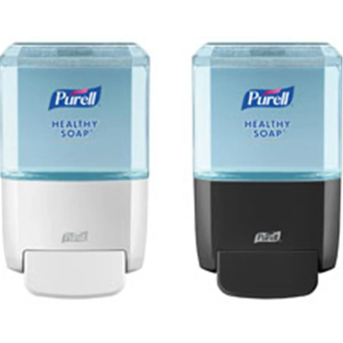 212 MAIN Gojo GOJ503401 Purell ES4 Wall-Mounted ADA-Ready Durable 1200ml Refillable Bottle Soap Dispenser, Graphite, Bathroom Refillable Bottle Soap Dishes Compatible Home Supply