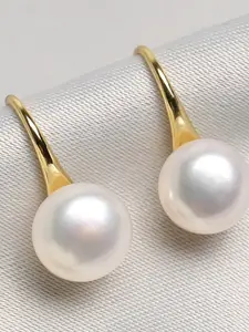 Korean Style Natural Freshwater Pearl High Heel Earrings, Fashion Elegant Design, Perfect Gift, Daily Wear Accessory