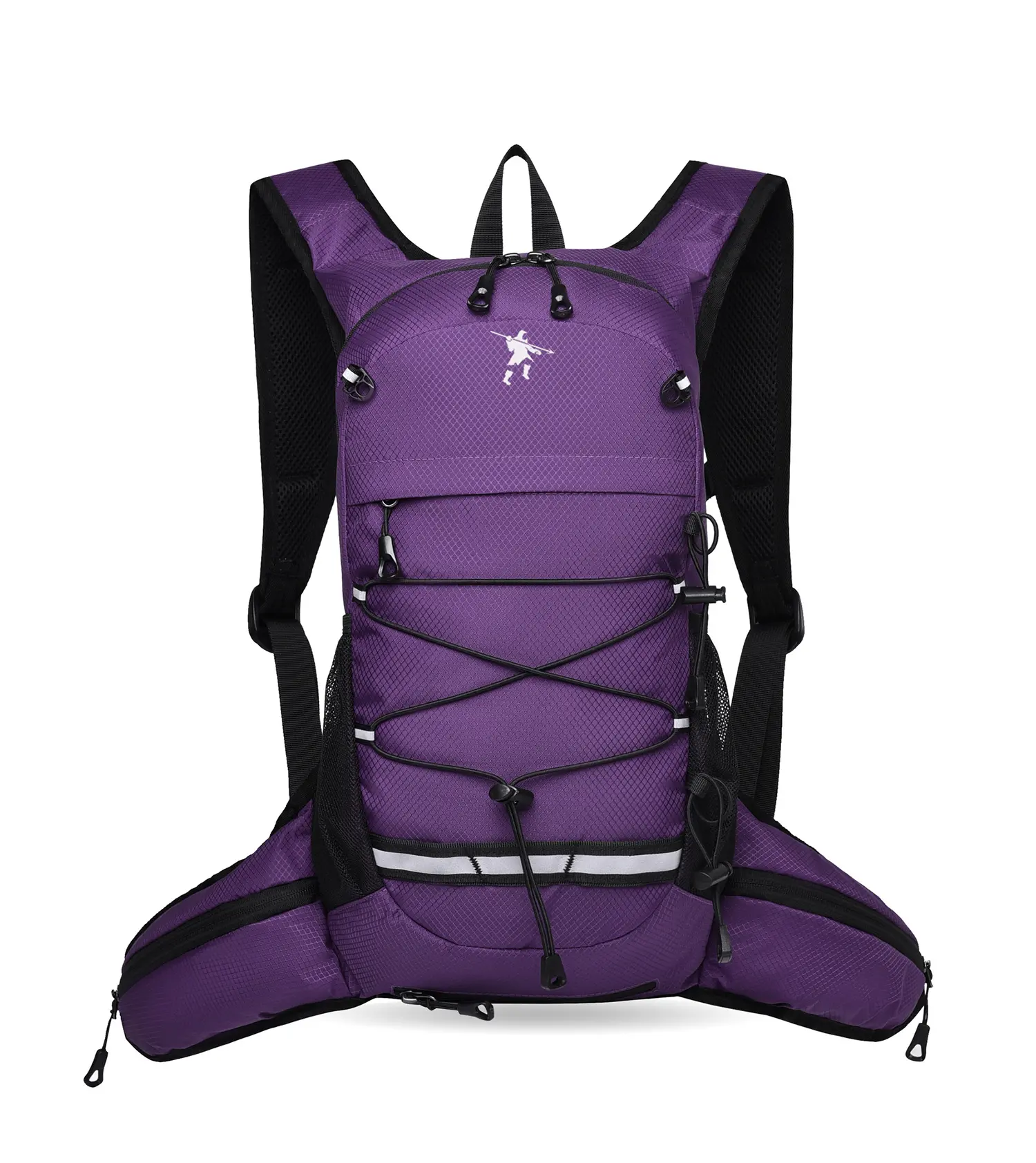 Lightweight Breathable Outdoor Trail Backpack | Tankye Water Resistant Running Backpack With Reflective Strip, Trekking Pole Storage, Perfect For Cross-Country Running Hiking Cycling Travel