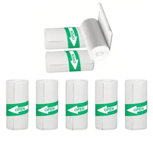 Thermal Printer Paper, 1 Set Self-adhesive & Non-adhesive Printing Roll, Portable Photo Printer Paper for School Office Home