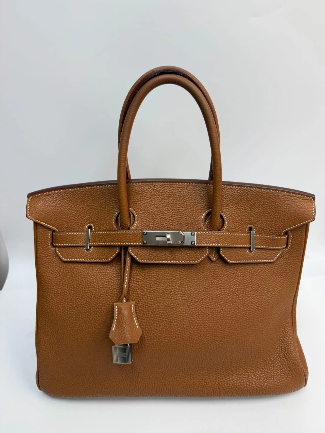 Pre-owned HERMÈS leather Tote Bags Hermes Birkin 【BF 12Z】 KY02481