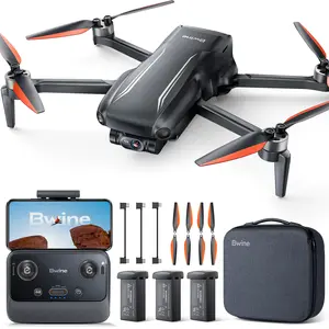 Bwine F7MINI 8K AI Drones with Camera for Adults 4K Video 3-Axis Brushless Gimbal EIS|96-Mins|20000ft FPV Transimission|Vertical Shooting|GPS Auto Return| Follow|Waypoint|Orbit Fly|Beginner Mode|249g