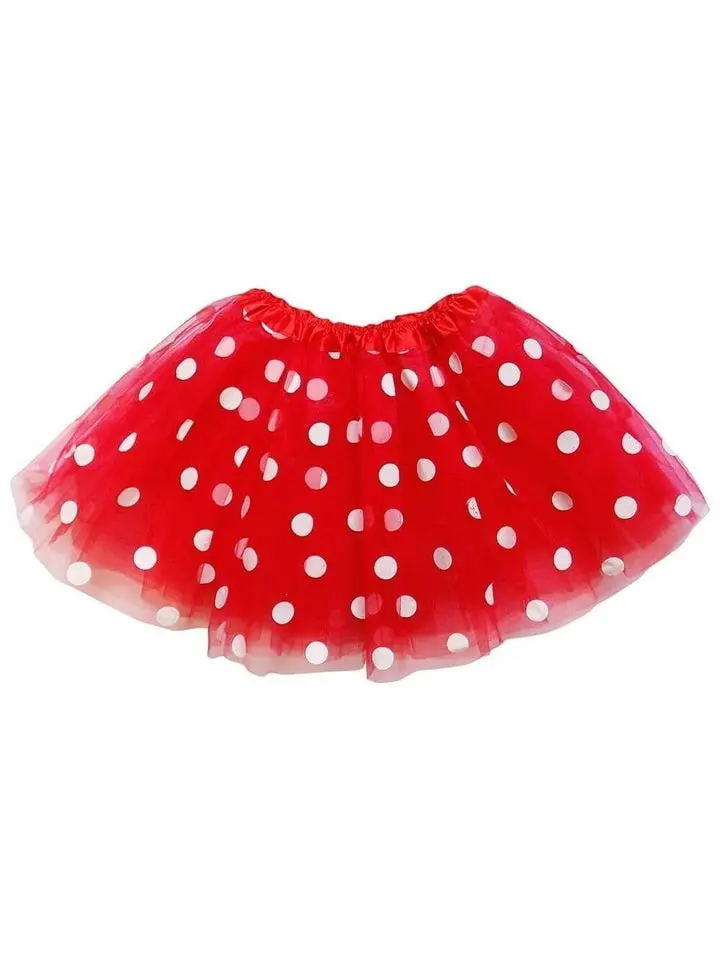 Polka Dot Costume Tutu Skirt - Teen, Adult, Plus, & Extra Plus Size