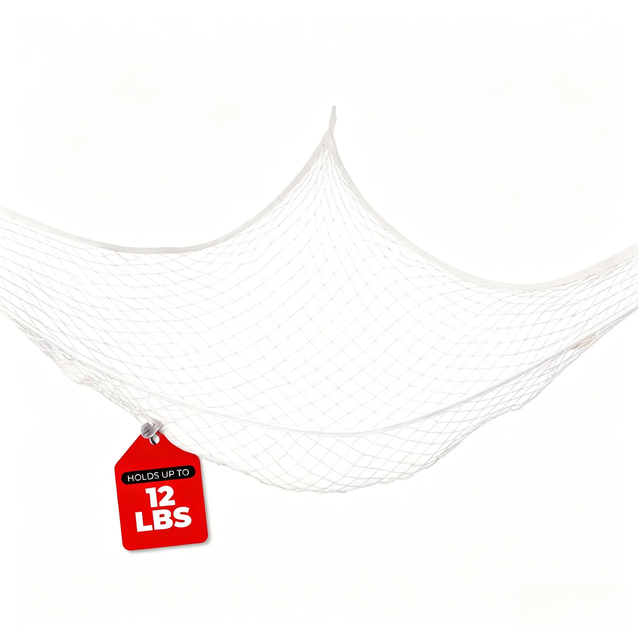 Life-Saver Hollow Out Toy Net - Unique Wall Corner Hammock Storage for Kid’s Playroom Holds Up to 12 LBS Perfect for Organizing Small Toys