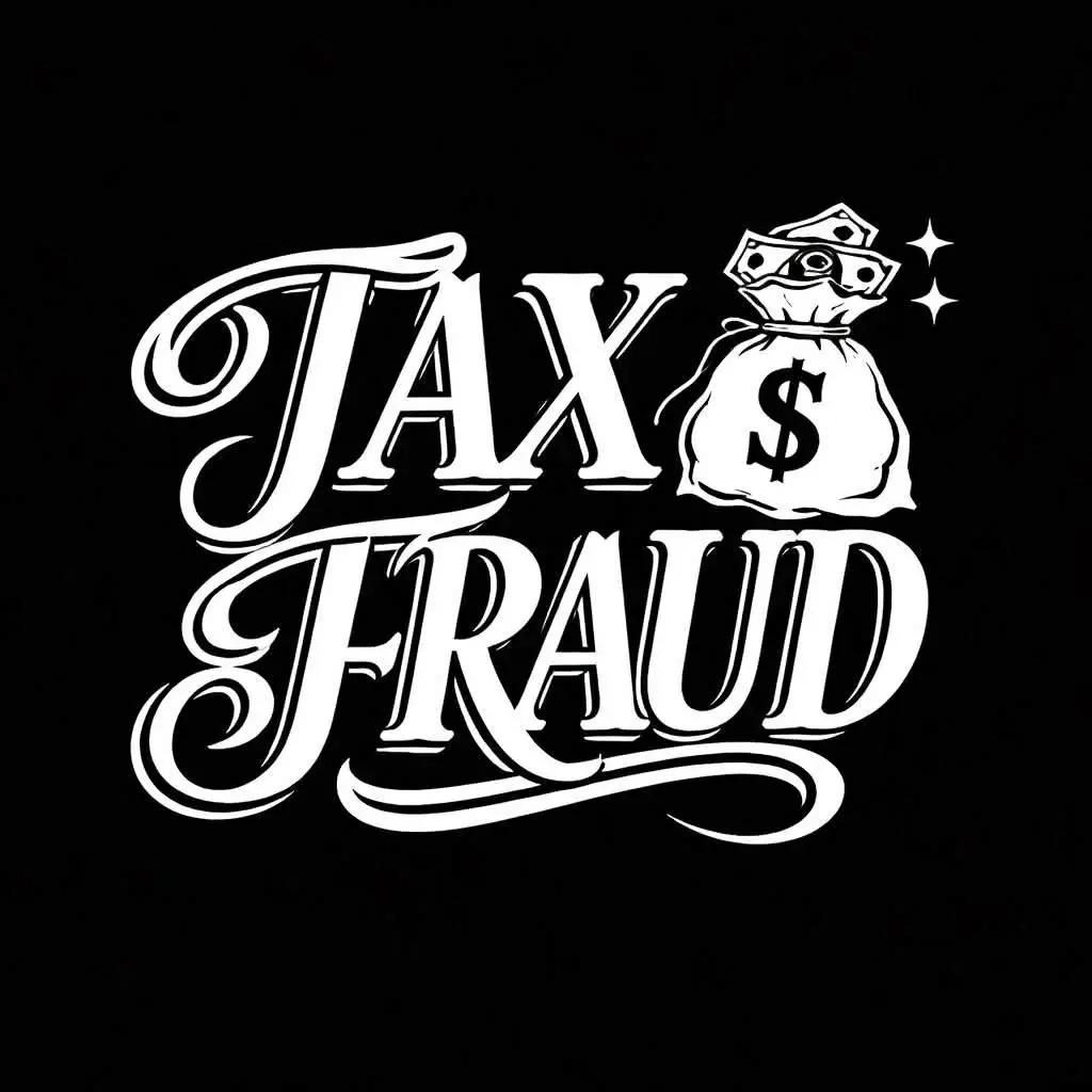 "Tax Fraud" 10x7.5 vinyl sticker for truck car suv side by side long lasting