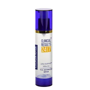 Clinical Results 24/7 Collagen Peptide Matrixyl Trifecta P.M. Advanced Repair 1oz